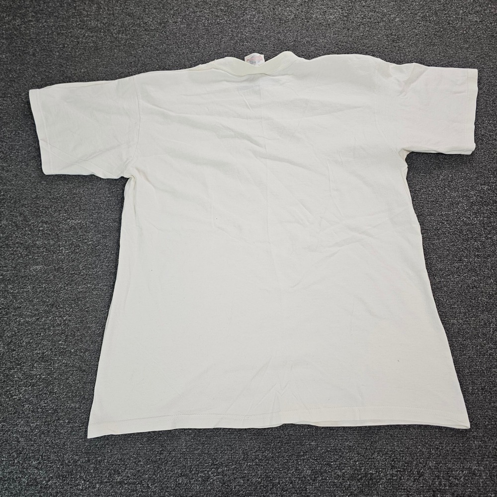Vintage 1991 Planet Hollywood Myrtle Beach T-Shirt Mens Medium White 90s USA - Picture 5 of 10